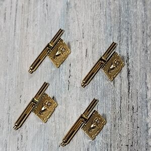 Cuff Links Square studs.